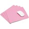 Pink Mouse Pad with Stitched Edges (11 x 8.7 Inches, 4 Pack)